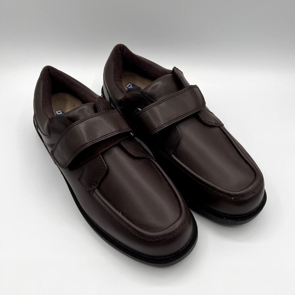DR. MAX Blair Leather Comfort Strap Casual Shoe